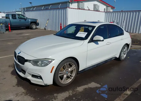 2015 BMW 328D z USA, uszkodzony, nr VIN WBA3D3C54FK158247